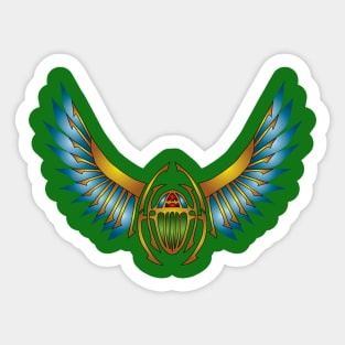 Scarab for a new Day Sticker